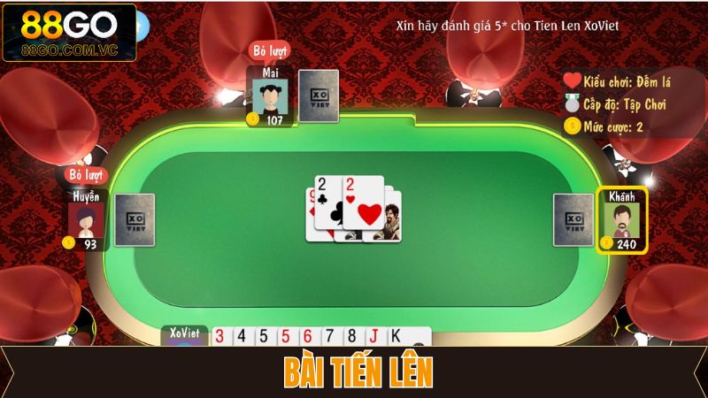 Bài Tiến Lên Go88 - Trải Nghiệm Game Bài Đình Đám Đỉnh Cao 6 Bài Tiến Lên Go88 - Trải Nghiệm Game Bài Đình Đám Đỉnh Cao