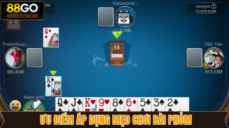 Mẹo Chơi Bài Phỏm 88Go – Bí Kíp Giúp Tăng Cơ Hội Thắng Lớn 2 Ưu điểm khi áp dụng các chiến lược chơi phỏm hiệu quả